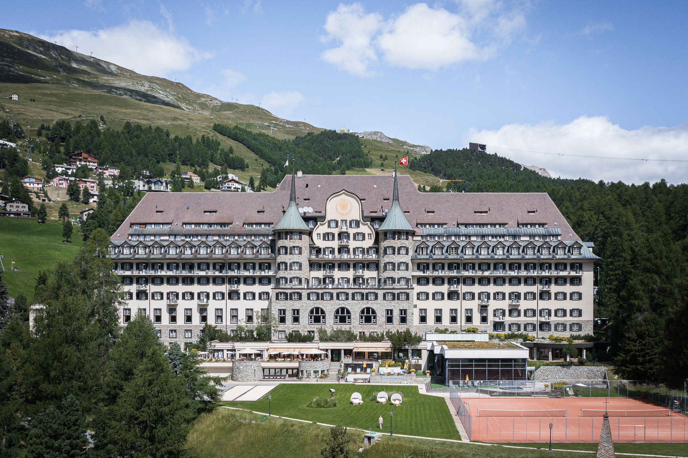 Architekturfotografie Suvretta House St. Moritz | Gerd Schaller | BAUWERK PERSPEKTIVEN